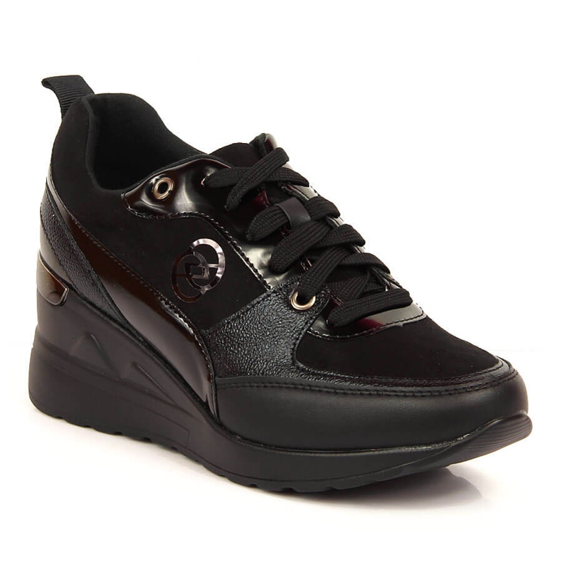Chaussures à lacets femme eVento le noir