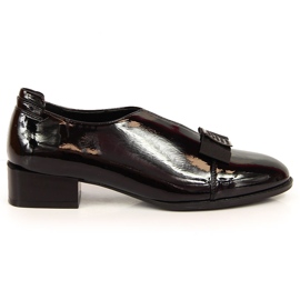Chaussures laquées noires Potocki le noir