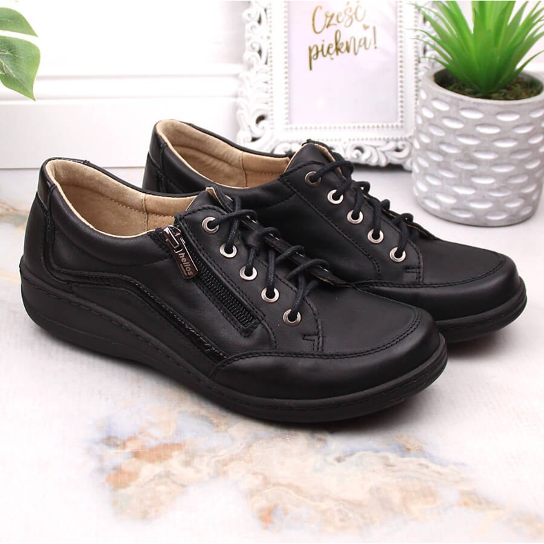 Chaussures confortables pour femmes, Helios noires le noir Chaussures confortables pour femmes, Helios noires le noir
