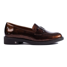 Chaussures marron laquées par W. Potocki brun Chaussures marron laquées par W. Potocki brun