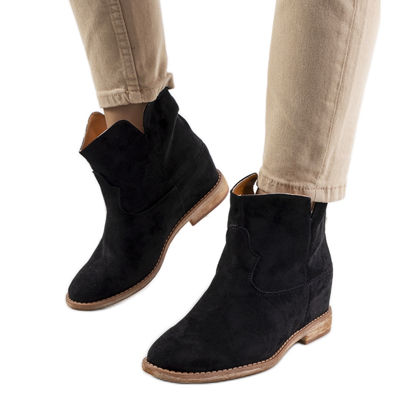 Bottines noires de Zoki le noir