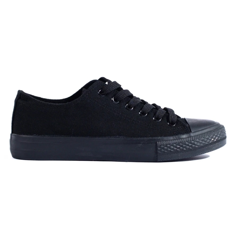 Baskets classiques pour femmes Vico noir le noir