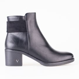W. Potocki Bottes classiques pour femmes noires de Potocki le noir