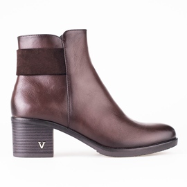 W. Potocki Bottes pour femmes marron classiques de Potocki brun