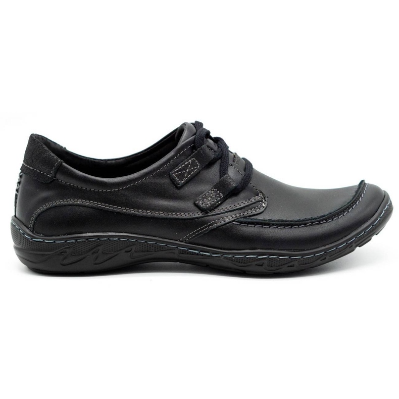 KOMODO Chaussures pour hommes 583 noires le noir KOMODO Chaussures pour hommes 583 noires le noir