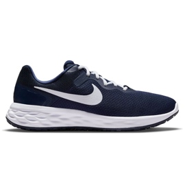 Chaussure de course Nike Revolution 6 Next Nature M DC3728-401 blanc bleu marine