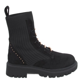 Travailleurs avec tige de chaussette Rio Black noir