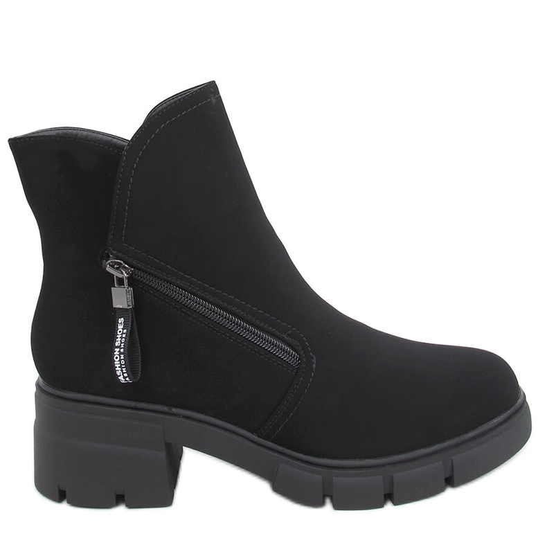 Bottes à semelles hautes Alaska Black le noir
