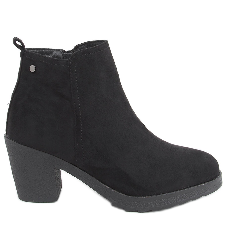 Bottines à talon large Wimko Noir le noir