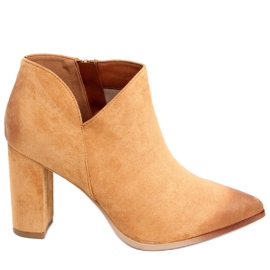 Bottines Ankara Camel brun Bottines Ankara Camel brun