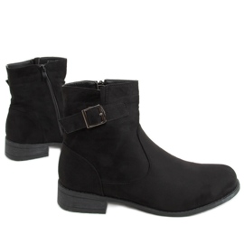 Bottines plates Mamba Noir le noir