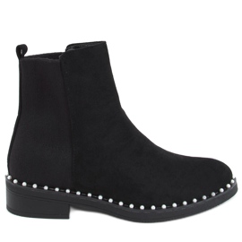 Bottines Chelsea avec perles Lando Black le noir Bottines Chelsea avec perles Lando Black le noir