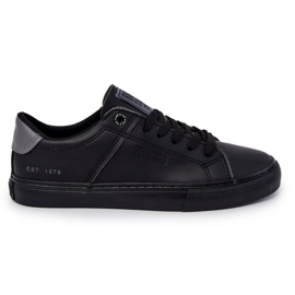 Sneakers Homme Cuir Big Star JJ174108 Noir le noir