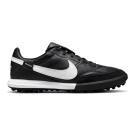 Chaussures masculines Nike Premier 3 TF AT6178-010 noir noir