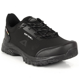 Chaussures de trekking imperméables American Club noires pour homme