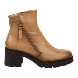 Bottes Vinceza isolées beiges pour femmes Bottes Vinceza isolées beiges pour femmes