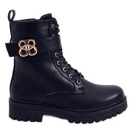 Bottes Militaires Vicky Noir le noir