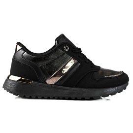 Baskets femme à lacets Shelovet noir le noir Baskets femme à lacets Shelovet noir le noir