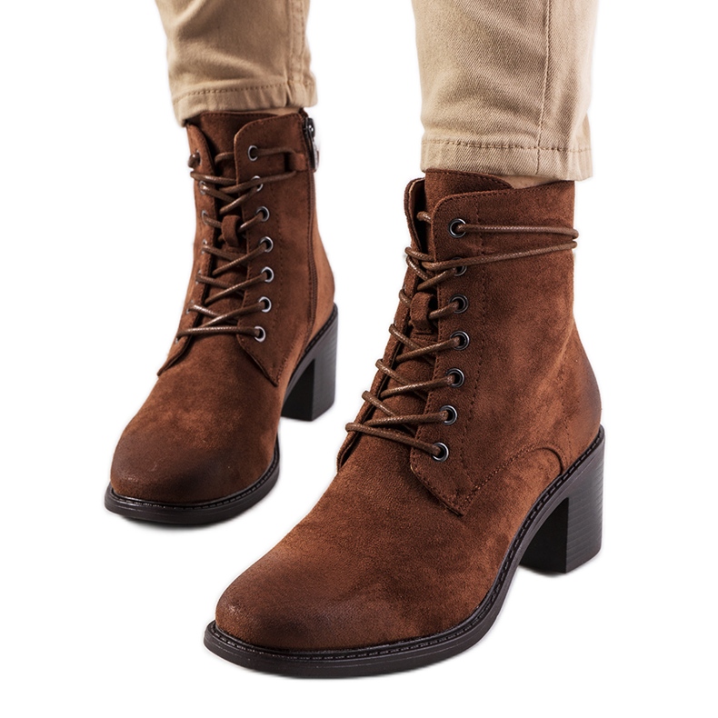Bottes Sanlow marron brun