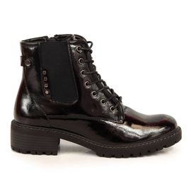 Bottes isolées noires Vinceza W JAN140A