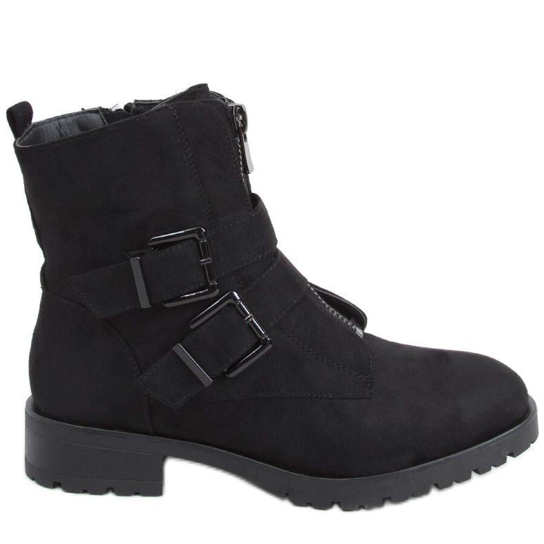 Bottes militaires Vera Noir le noir Bottes militaires Vera Noir le noir