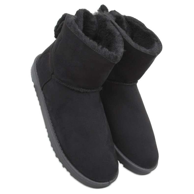 Emusy avec nœud en laine Kelly Black le noir