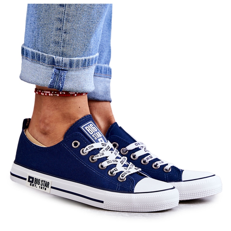 Baskets Femme Material Big Star KK274103 Bleu Marine