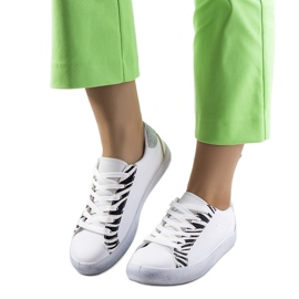 Baskets Kameta Zebra blanches Baskets Kameta Zebra blanches