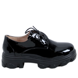 PA1 Pragma Mocassins semelles hautes Noir
