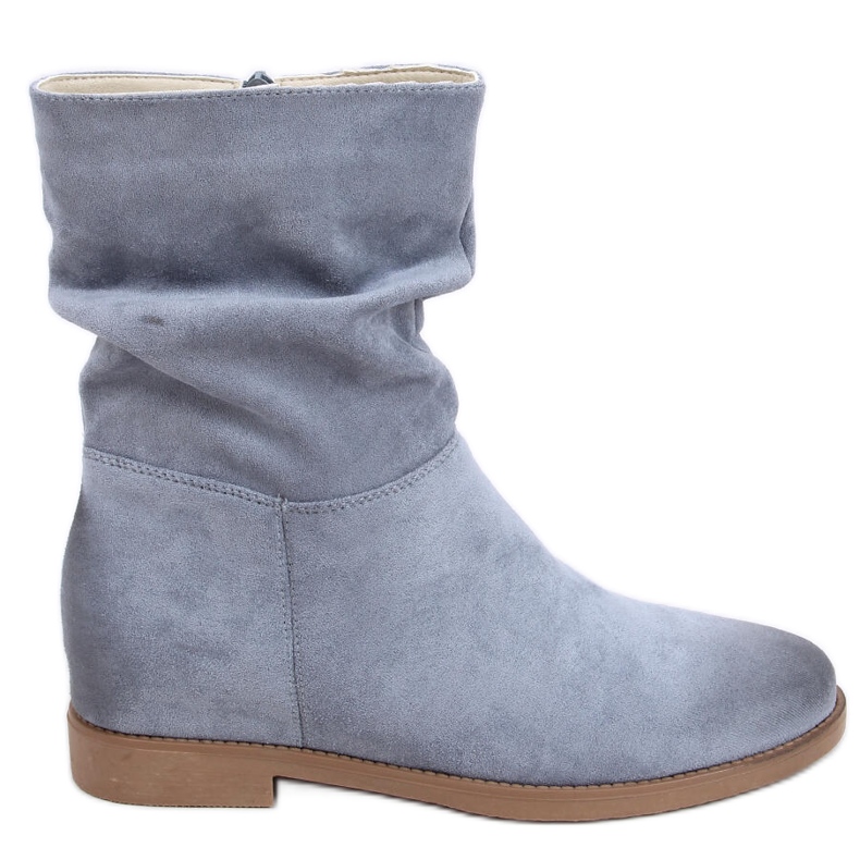 PA1 Bottes sur un coin caché Bansi Blue bleu