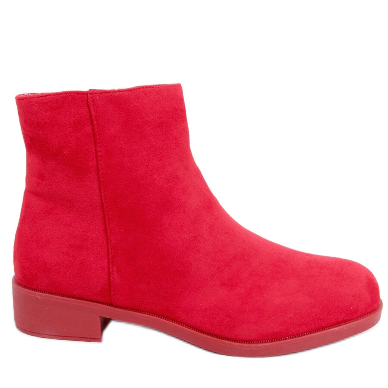 PA1 Bottines Chelsea femme en daim Verbe Rouge PA1 Bottines Chelsea femme en daim Verbe Rouge