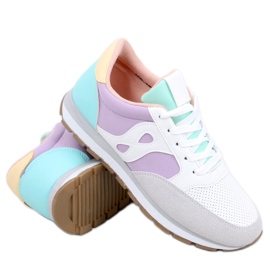 PA1 Baskets femme Polly Violet multicolore