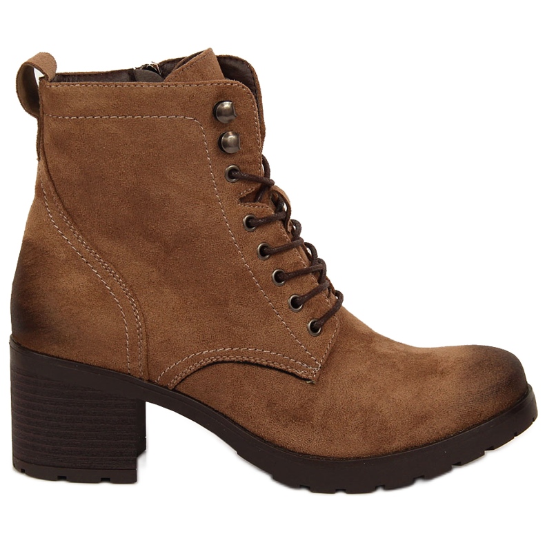 Bottes chaudes en daim marron femme Potocki brun