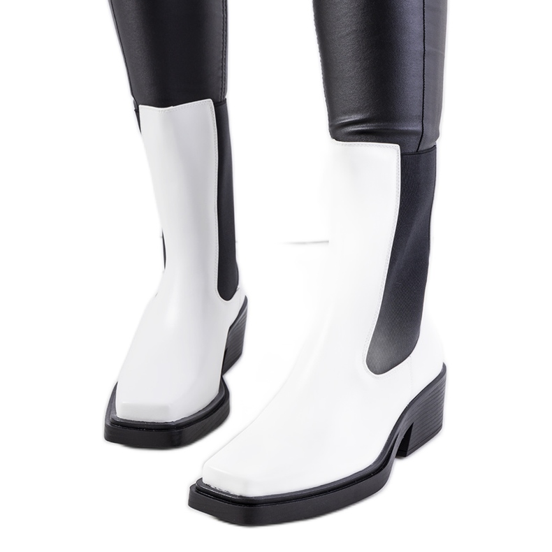 Bottines Maret blanches