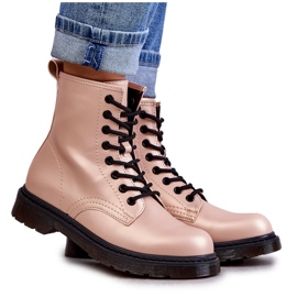 PG1 Bottines pour femmes Tied Pink Lavita rose PG1 Bottines pour femmes Tied Pink Lavita rose