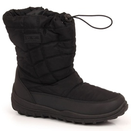 Bottes de neige matelassées noires Big Star W INT1750