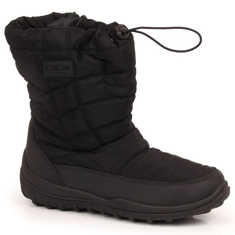 Bottes de neige matelassées noires Big Star W INT1750 le noir Bottes de neige matelassées noires Big Star W INT1750 le noir