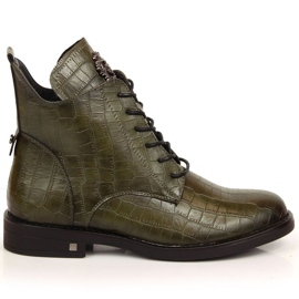 Bottes chaudes crocodile Potocki W WOL92D vert