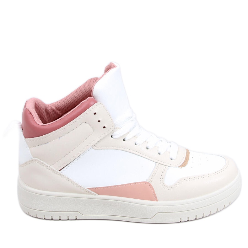 PA1 Baskets cheville beige gingembre