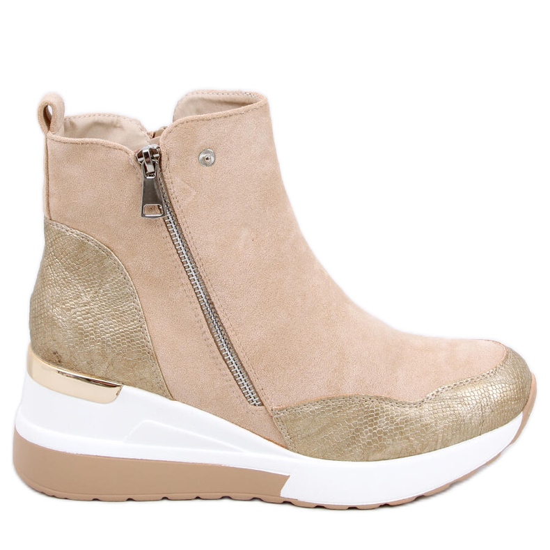 PA1 Bottines compensées Micah Beige