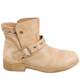 Les bottines plates Cressida Abricot pour femme beige Les bottines plates Cressida Abricot pour femme beige