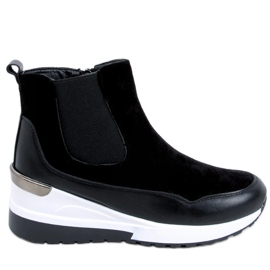 Bottes compensées Byers Negro le noir