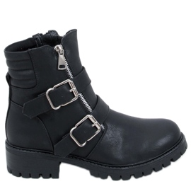 Bottes militaires Terry noires le noir Bottes militaires Terry noires le noir