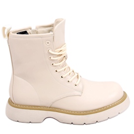 Bottines Potter beiges