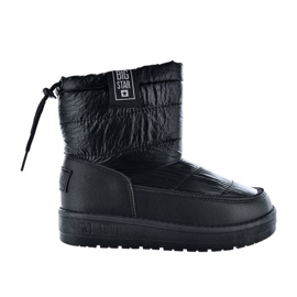 Bottes de neige métallisées noires fille Big Star KK374220 le noir Bottes de neige métallisées noires fille Big Star KK374220 le noir