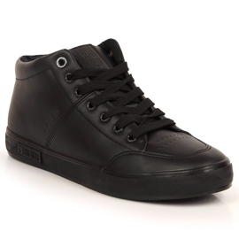 Baskets à haute isolation pour hommes Big Star KK174348 noir