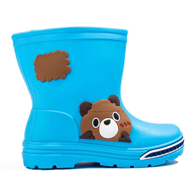 Bottines Shelovet garçon bleu clair