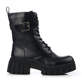 Bottines femme Shelovet noires