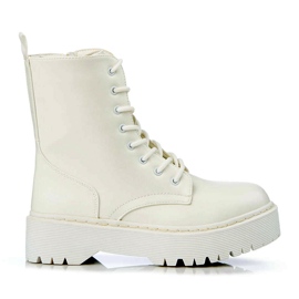 Sacs Shelovet blancs à lacets femme