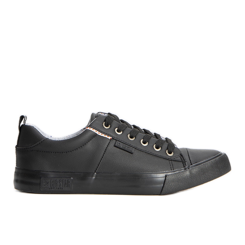 Baskets noires pour hommes Big Star KK174004 le noir Baskets noires pour hommes Big Star KK174004 le noir